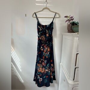 Floral Spaghetti Strap Dress